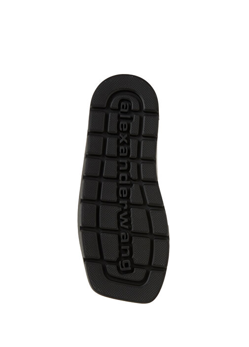 Siyah Kadın Deri Sandalet - Görsel 6