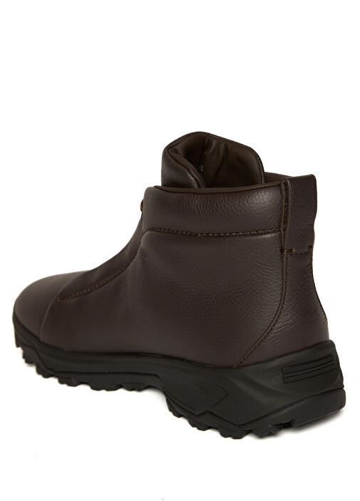 Koyu Kahverengi Erkek Deri Bot - Görsel 4