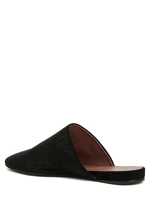 Giusy Siyah Kadın Deri Terlik - Görsel 4