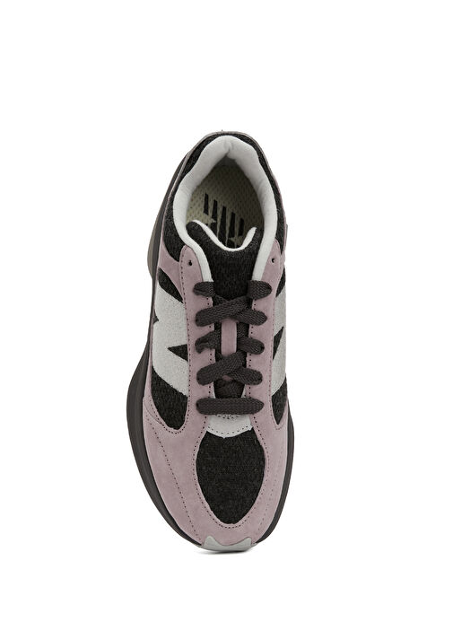Warped Siyah Mor Erkek Süet Sneaker - Görsel 5