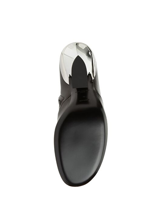 Siyah Kadın Deri Bot - Görsel 6