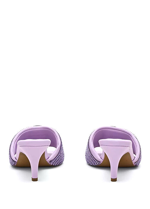 The J Marc Mor Silver Kadın Deri Terlik - Görsel 6