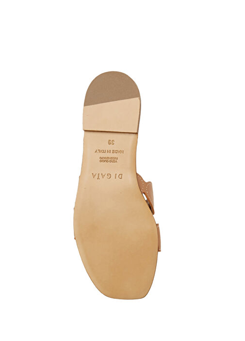 Totem Camel Kadın Deri Terlik - Görsel 6