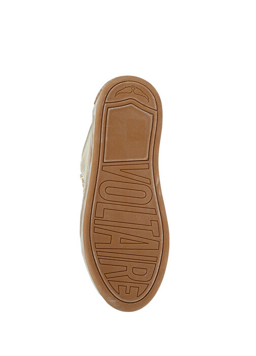 Fly Wings Gri Kadın Deri Sneaker - Görsel 6