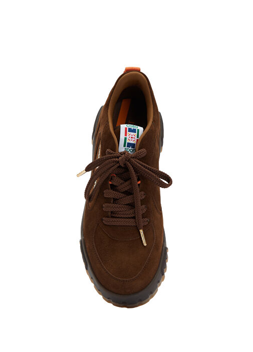 Court Kahverengi Erkek Süet Sneaker - Görsel 5