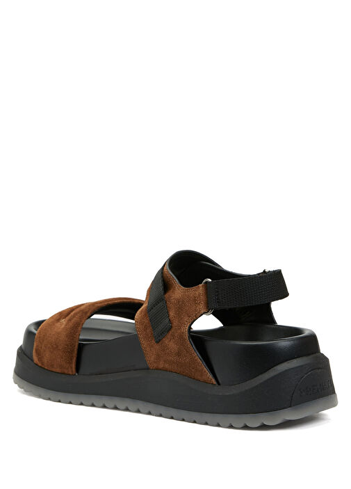 Taba Kadın Deri Sandalet - Görsel 4