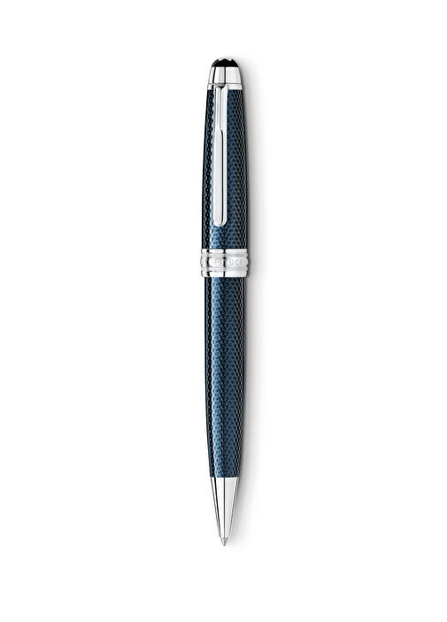 Montblanc Mavi Erkek Meisterstück Solitaire Blue Hour Midsize