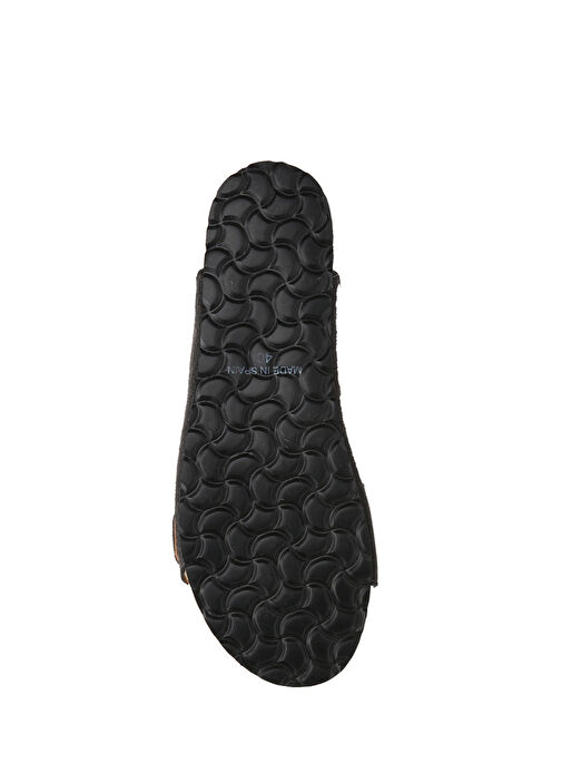 Hamptons Gri Erkek Deri Terlik - Görsel 6