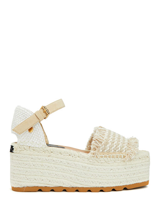 Bej Kadın Espadril - Görsel 2