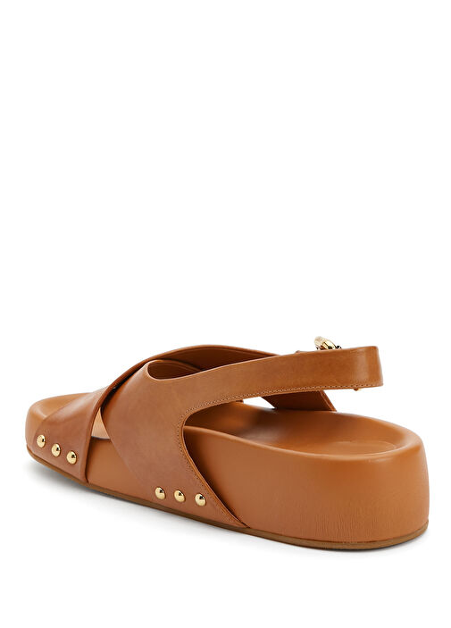 Mae Taba Kadın Deri Sandalet - Görsel 4