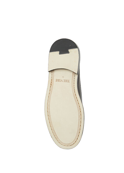 Siyah Erkek Deri Loafer - Görsel 6