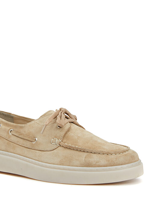 Bej Erkek Süet Ayakkabı - Görsel 7