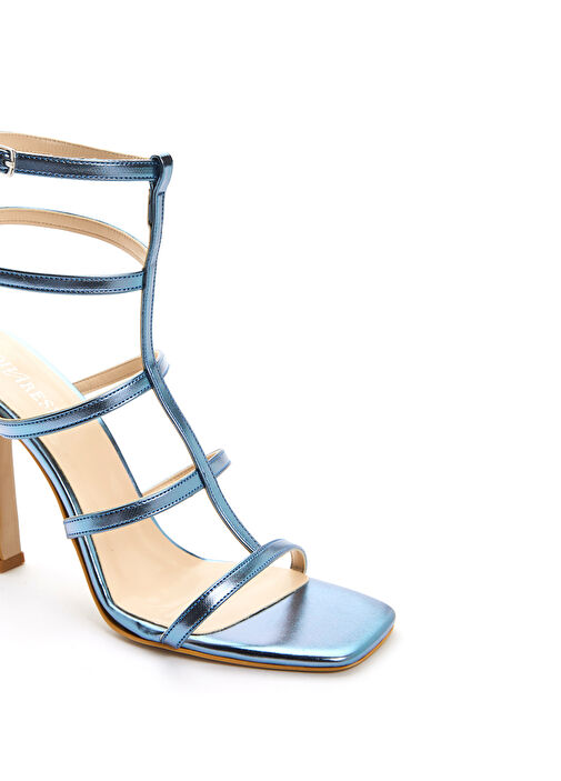 Mavi Bantlı Kadın Sandalet - Görsel 7