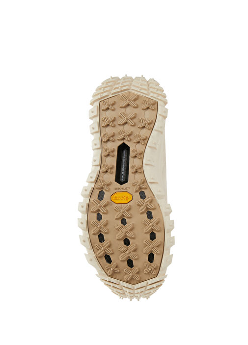 Ekru Kadın Deri Sneaker - Görsel 6