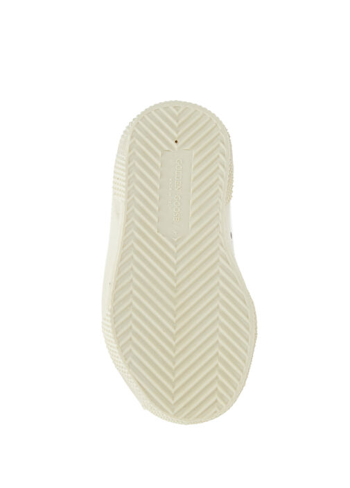 May Beyaz Çocuk Deri Sneaker - Görsel 6