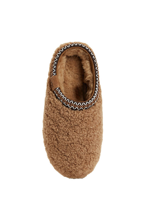 Tasman Maxi Curly Taba Kadın Terlik - Görsel 5