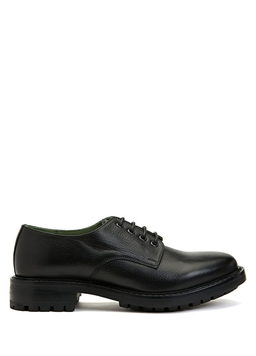 Siyah Erkek Deri Ayakkabı - Görsel 2
