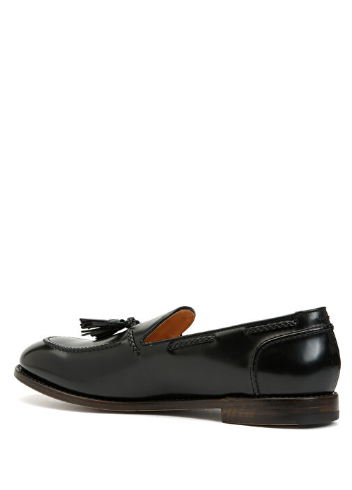 Trendy Siyah Erkek Deri Loafer - Görsel 4