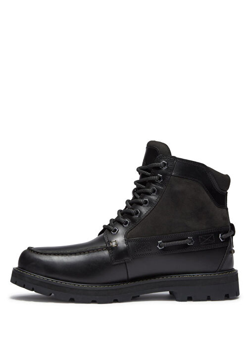 Britton Road Siyah Erkek Deri Bot - Görsel 4
