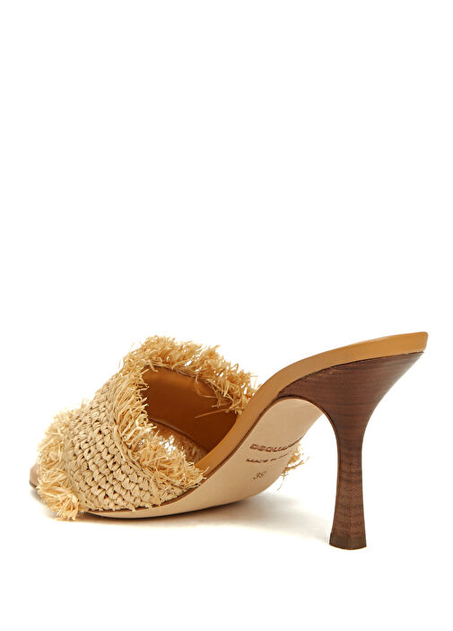 Naturel Kadın Rafya Terlik - Görsel 4