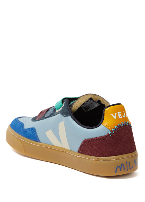 X Milk Small V-90 Çocuk Deri Sneaker - Görsel 4