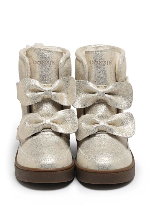 Isa Exclusive Silver Unisex Çocuk Deri Bot - Görsel 4