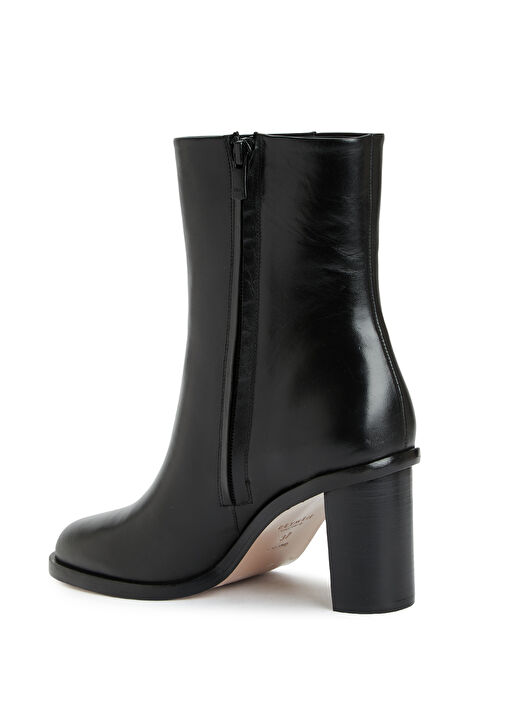 Siyah Kadın Deri Bot - Görsel 4
