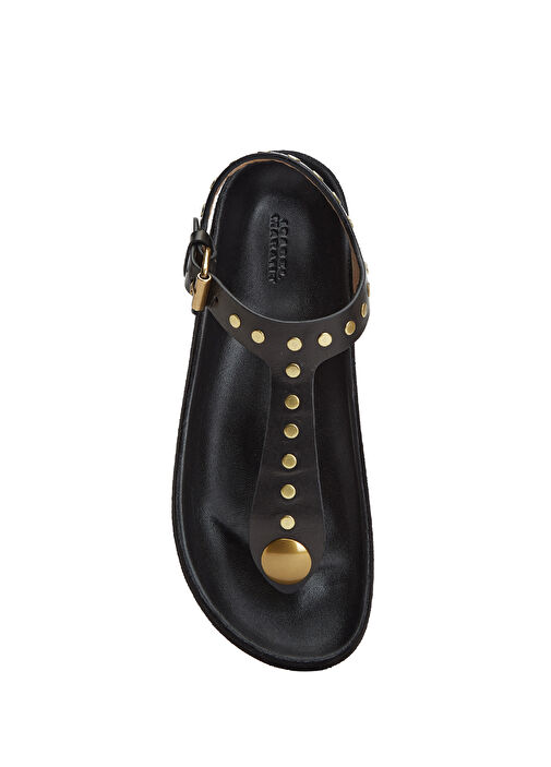 Isabel Marant Isabel Marant Enore Siyah Kadın Deri Sneaker Beymen'de! Siyah - 5. görsel