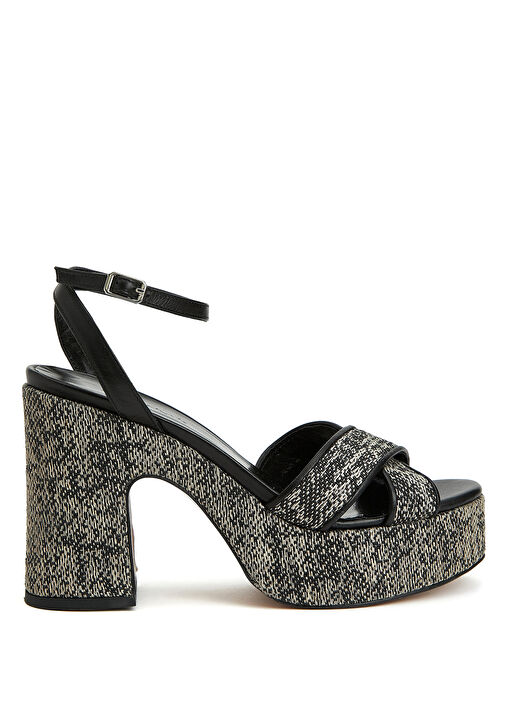 Siyah Kadın Sandalet - Görsel 2