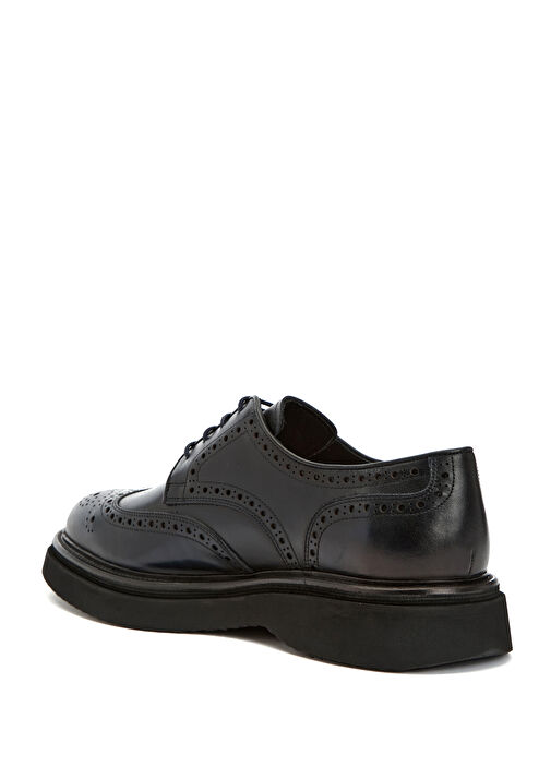 Lacivert Erkek Deri Ayakkabı - Görsel 4