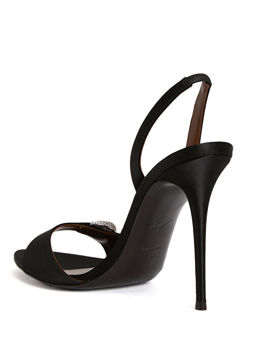 Siyah Kadın Sandalet - Görsel 4