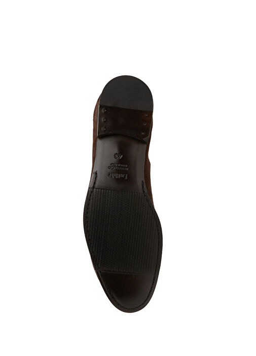Koyu Kahverengi Erkek Süet Loafer - Görsel 6