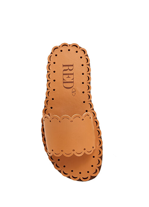 Camel Kadın Deri Terlik - Görsel 5