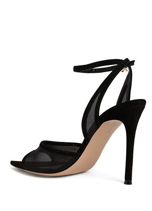 Siyah Kadın Sandalet - Görsel 4