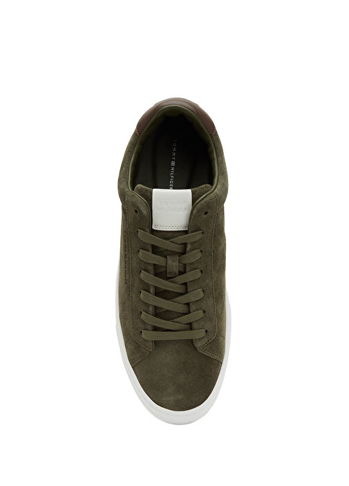 Premium Haki Erkek Süet Sneaker - Görsel 5