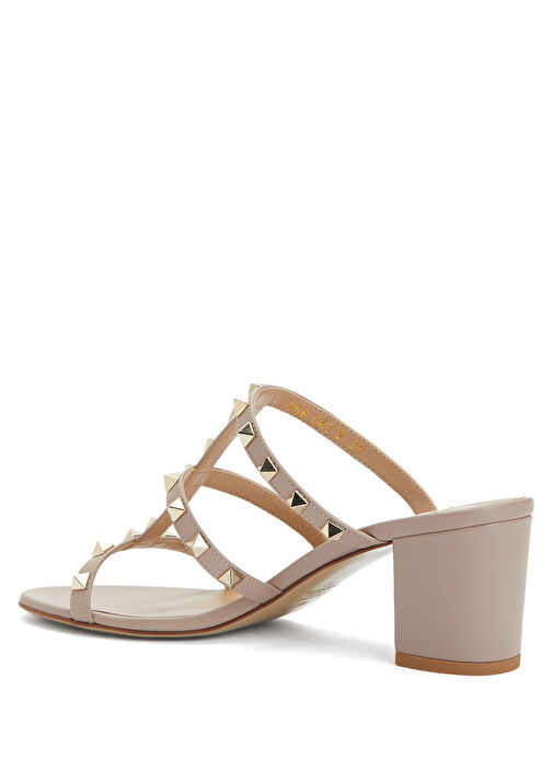 Rockstud Kadın Deri Terlik - Görsel 4