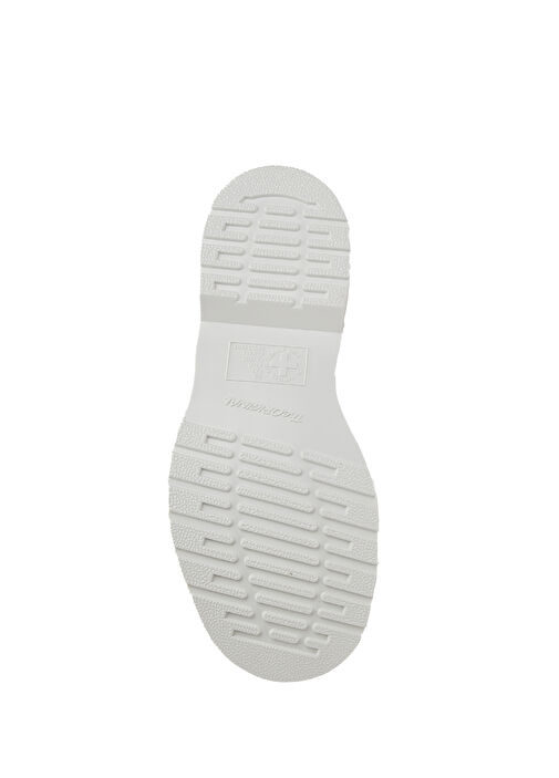 Beyaz Kadın Deri Bot - Görsel 6