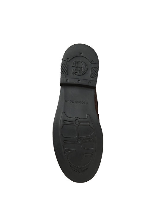 Acı Kahve Tokalı Kadın Deri Loafer - Görsel 6