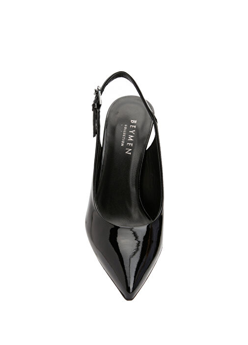 Siyah Rugan Stiletto - Görsel 5