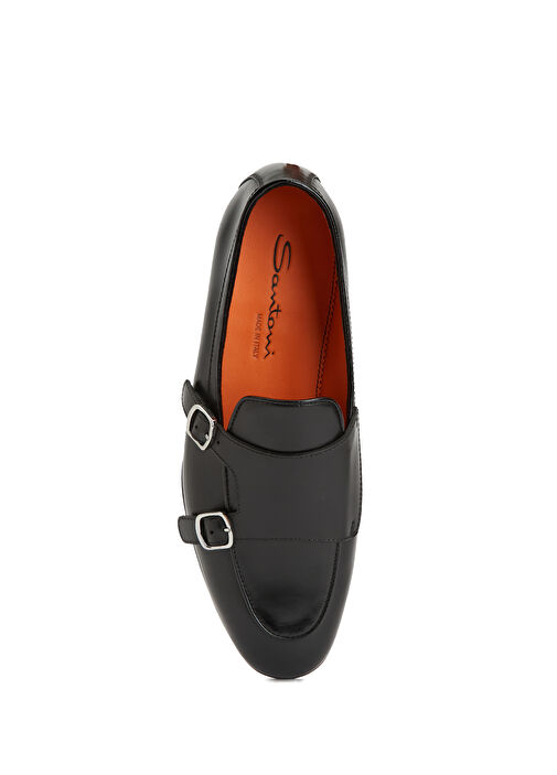 Carlos Siyah Erkek Deri Loafer - Görsel 5