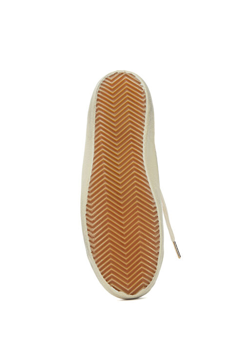 Private EDT Krem Mavi Kadın Süet Sneaker - Görsel 6