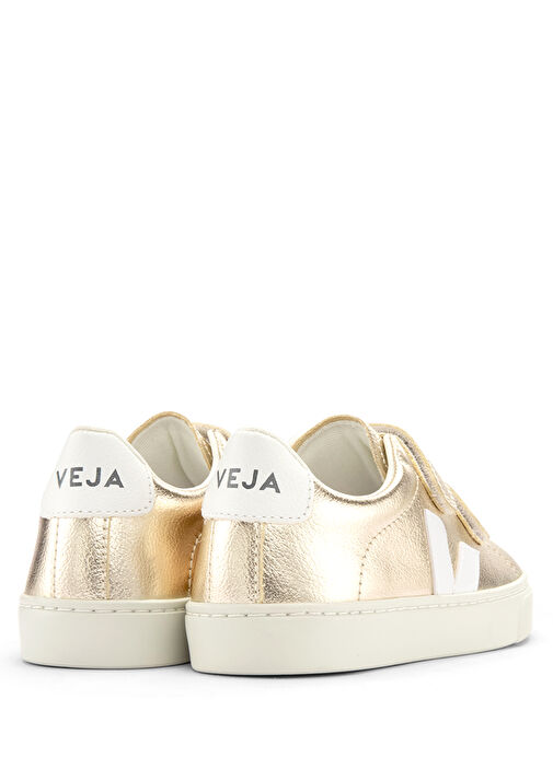 Gold Beyaz Logolu Unisex Çocuk Deri Sneaker - Görsel 4