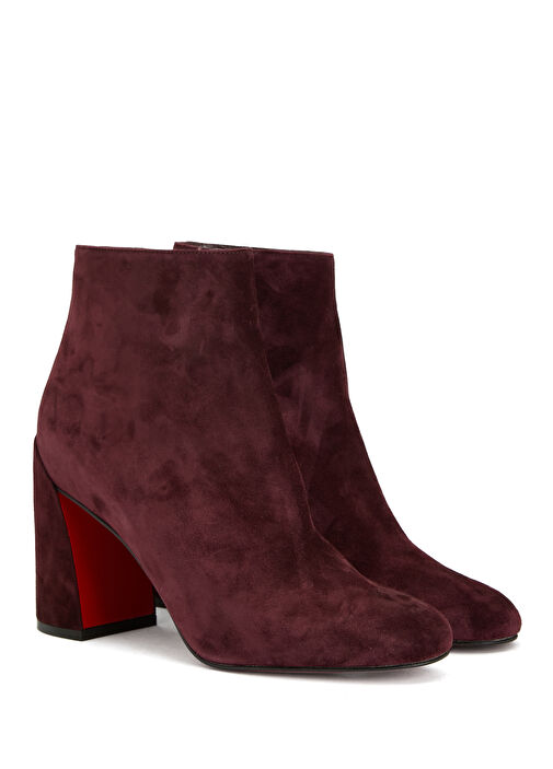 Jane Bordo Kadın Süet Bot - Görsel 3