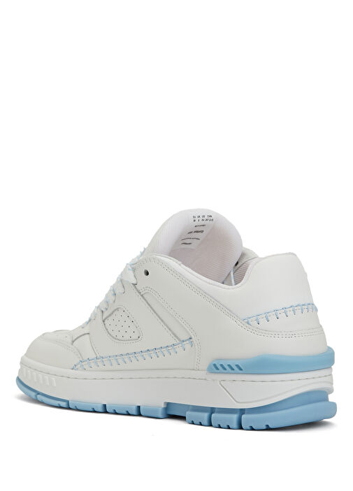 Area Lo Mavi Beyaz Kadın Deri Sneaker - Görsel 4