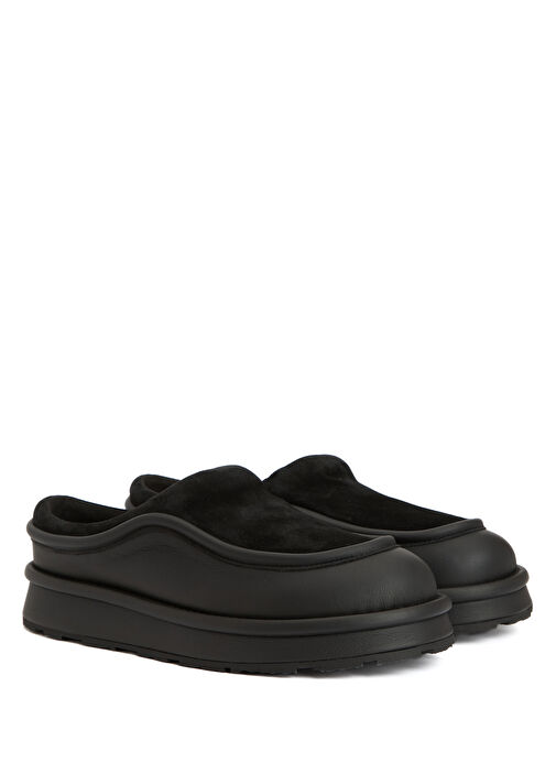 Siyah Erkek Deri Terlik - Görsel 3