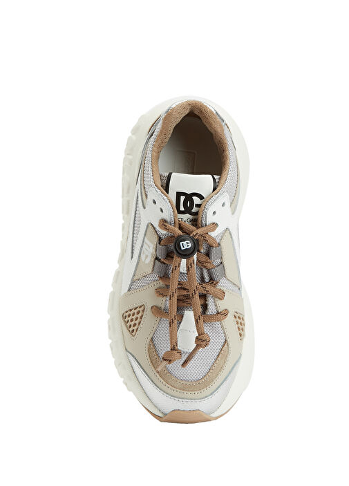 Gri Bej Erkek Çocuk Sneaker - Görsel 5