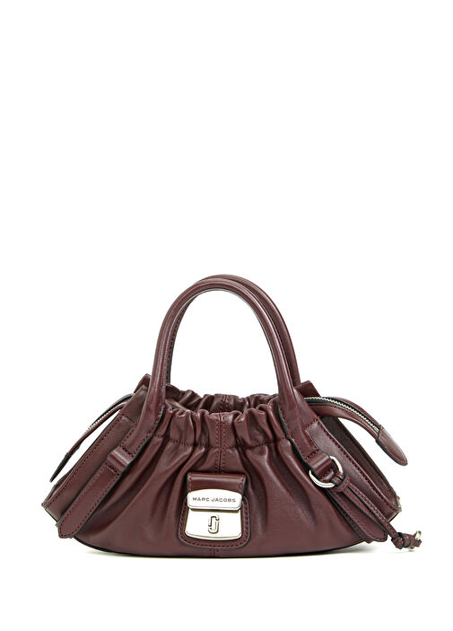 Marc Jacobs - Cristina Small Bordo Kadın Deri Omuz Çantası - Bordo