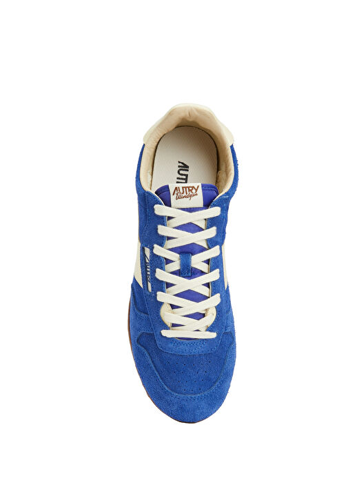 Mavi Kadın Deri Sneaker - Görsel 5