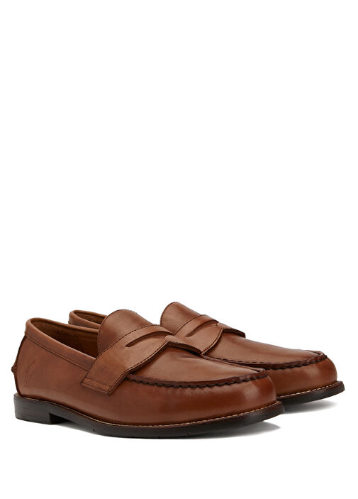Taba Erkek Deri Loafer - Görsel 3