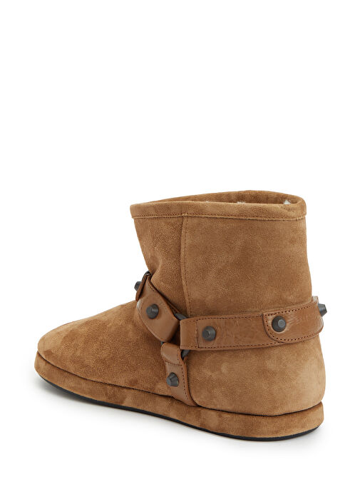 Alaska Kamel Kadın Süet Bot - Görsel 4